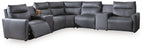 ModZ - 7 Piece Power Reclining Sectional