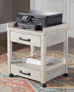 Carynhurst - Printer Stand - Whitewash