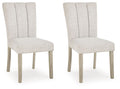Larawyn - Dining Upholstered Side Chair (Set of 2) - Bisque