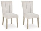 Larawyn - Dining Upholstered Side Chair (Set of 2) - Bisque