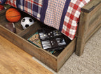 Trinell - Panel Bed