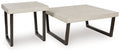 Westenfort - Occasional Table Set (Set of 2) - Espresso / Gray