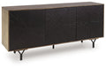 Lavinmont - Accent Cabinet - Multi Brown