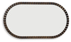 Clorington - Accent Mirror - Dark Brown