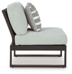 Beachloft - 5-Piece Outdoor Sectional - Black / Gray