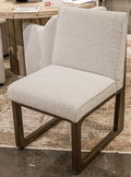 Radkin - Dining Upholstered Side Chair (Set of 2) - Off White / Brown