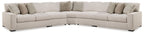 Ballyton - 5-Piece Sectional - Sand