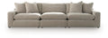 Maxton Heights - 3-Piece Sectional Sofa - Pebble
