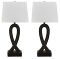 Markellton - Poly Table Lamp (Set of 2) - Black