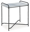 Ashber - Accent Table - White / Black
