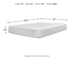 10 Inch Chime Memory Foam - Firm Memory Foam Mattress