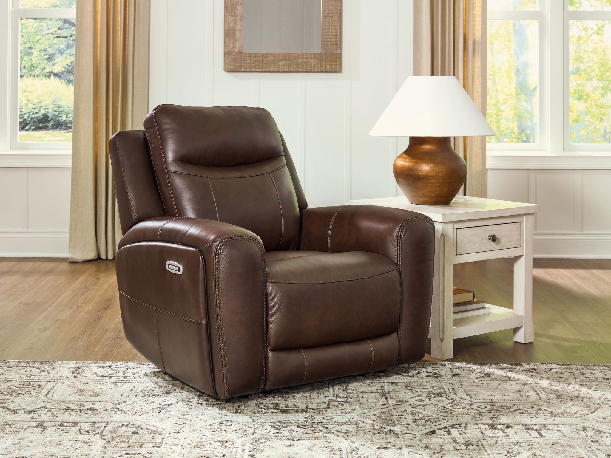 Gravier - Power Recliner With Adjustable Headrest - Cordova