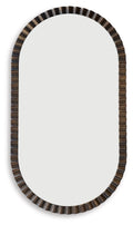 Clorington - Accent Mirror - Dark Brown