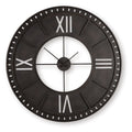 Lytle - Wall Clock - Antique Brown