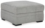 Casselbury - Ottoman With Storage - Cement