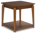 Trenmour - Square End Table - Medium Brown