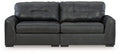 Brindley Pier - 2-Piece Sectional Loveseat - Fog