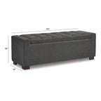 Cortwell - Storage Bench - Gray