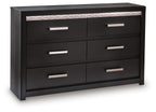 Shoralli - Six Drawer Dresser