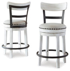 Valebeck - Full Back Swivel Stool