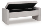 Akselman - Storage Bench - Gray