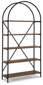Galtbury - Bookcase - Brown / Black