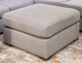 Lakepoint - Oversized Accent Ottoman - Nickel