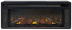 Entertainment Accessories - Fireplace Insert - Rectangular - Black