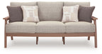 Grover Beach - Sofa With Cushion - Driftwood