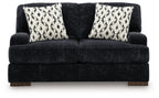 Whitmore Manor - Loveseat - Black Pearl