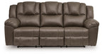 Lowilla - 2 Pc. - Reclining Sofa And Loveseat - Driftwood