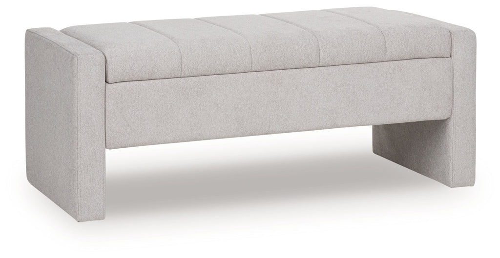 Akselman - Storage Bench - Gray