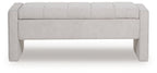 Akselman - Storage Bench - Gray