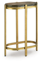 Porterville - Accent Table - Gold Finish