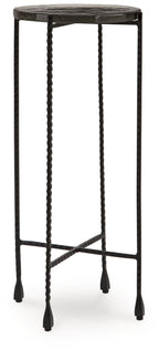 Newgoren - Accent Table - Clear / Black