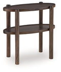 Wiattbury - Accent Table - Gray Brown