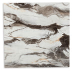 Jeshina - Square Dining Room Counter Table - Dark Brown / Beige