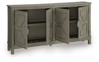 Darlock - Accent Cabinet - Warm Gray