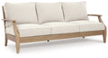 Carter Hall - Sofa With Cushion - Beige