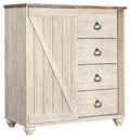 Willowton - Dressing Chest - Whitewash