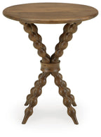 Jadner - Accent Table - Light Brown