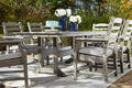Visola - 7 Pc. - Dining Set with 6 Chairs - Gray