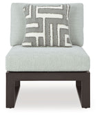 Beachloft - 5-Piece Outdoor Sectional - Black / Gray