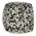 Albermarle - Pouf - Gray / Brown
