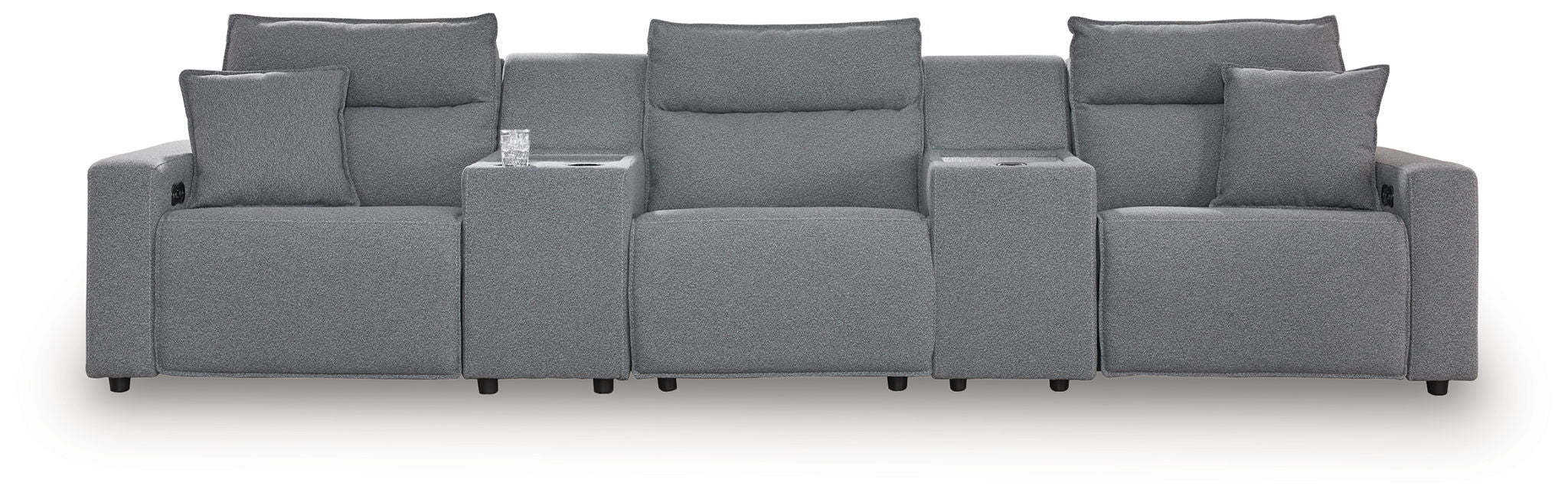 Modmax II - Reclining Sectional - Salt And Pepper