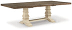 Bolanburg - Extension Dining Table - Brown / Beige