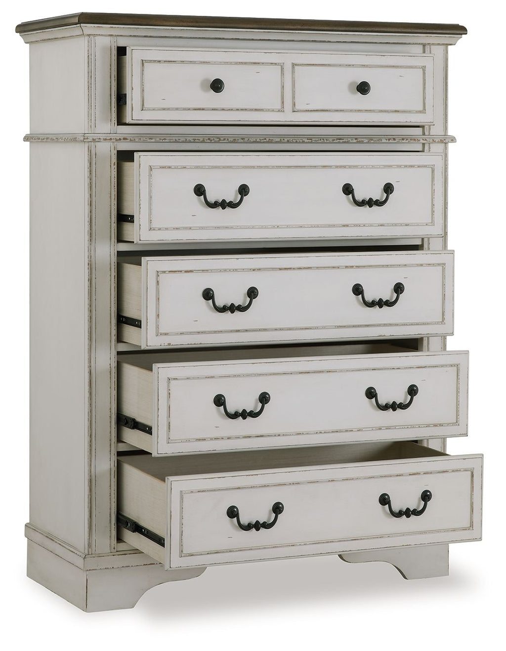Blendon - Five Drawer Chest - Two-tone