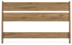 Deanlow - Full Panel Headboard - Honey