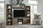 Trinell - 4-Piece Entertainment Center With 60" TV Stand