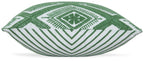 Bellvale - Pillow (Set of 4) - Green / White